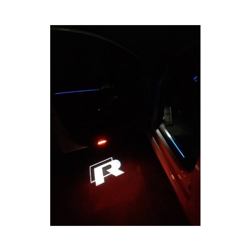 VW Golf R welcome door light (upgrade glass lens)