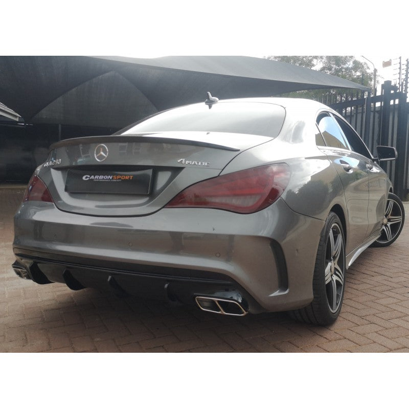 W117 CLA AMG rear diffuser w/tailpipe