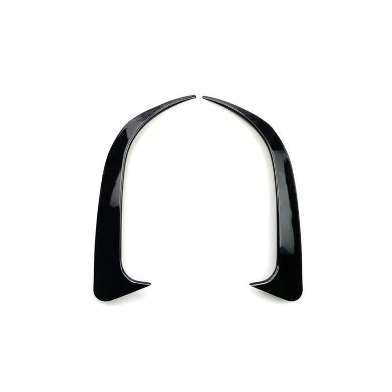 W117 rear bumper canards