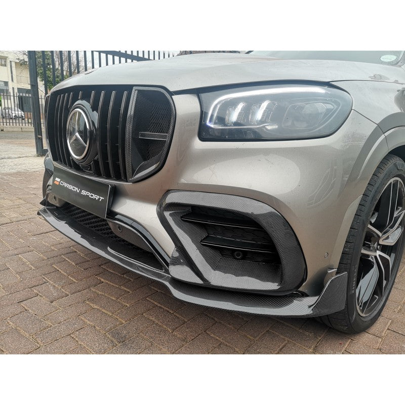 W167 GLE63 B-style carbon fiber full bodykit