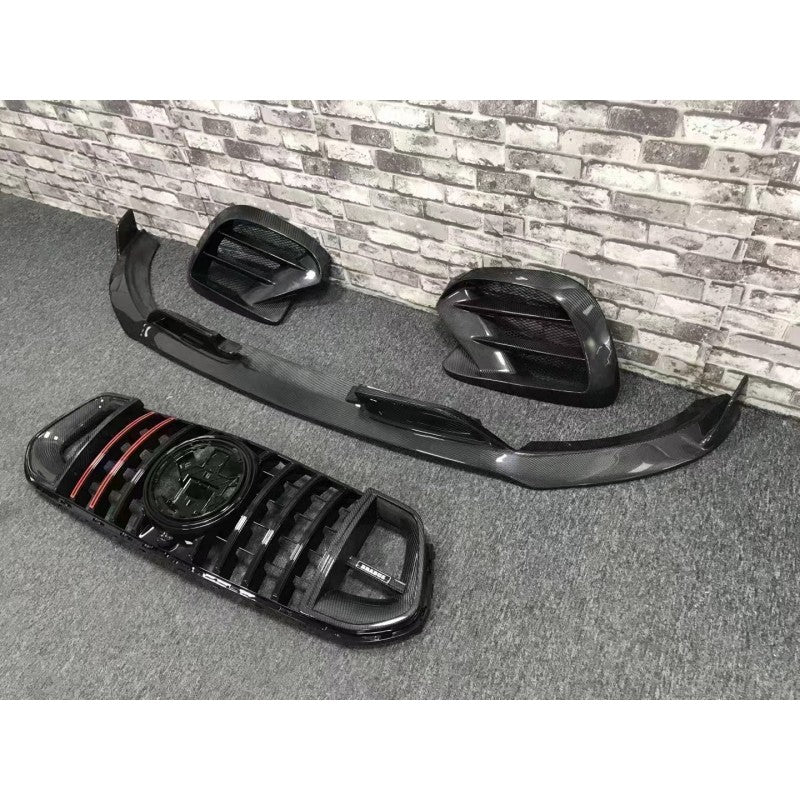 W167 GLE63 B-style carbon fiber full bodykit