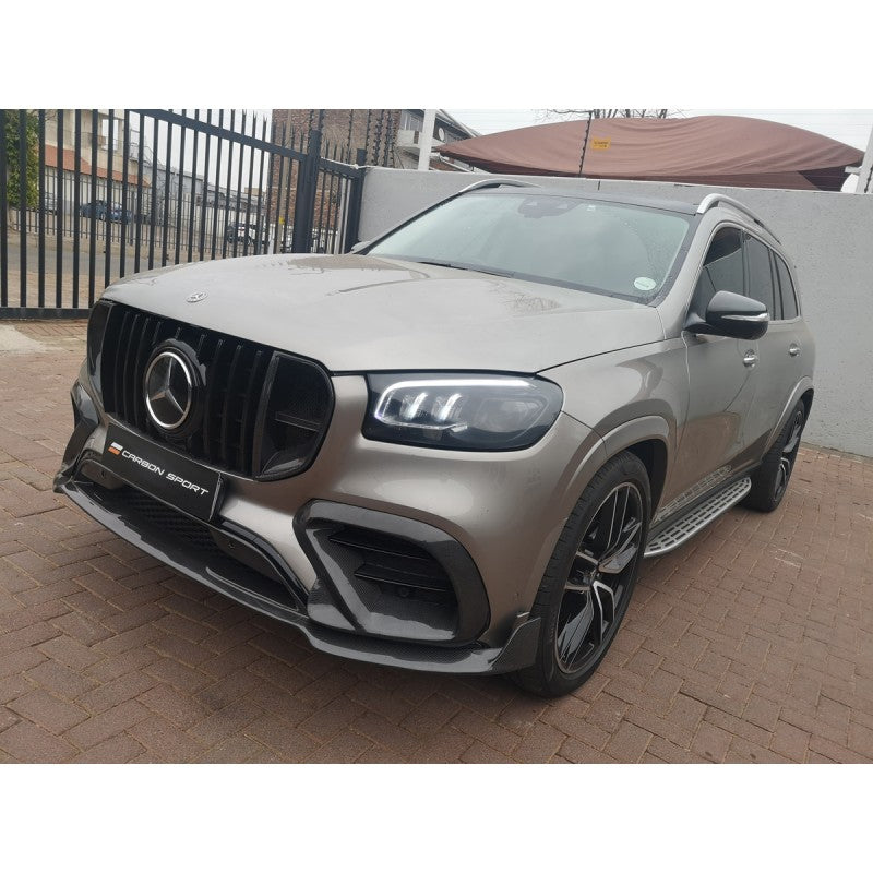 W167 GLE63 B-style carbon fiber full bodykit