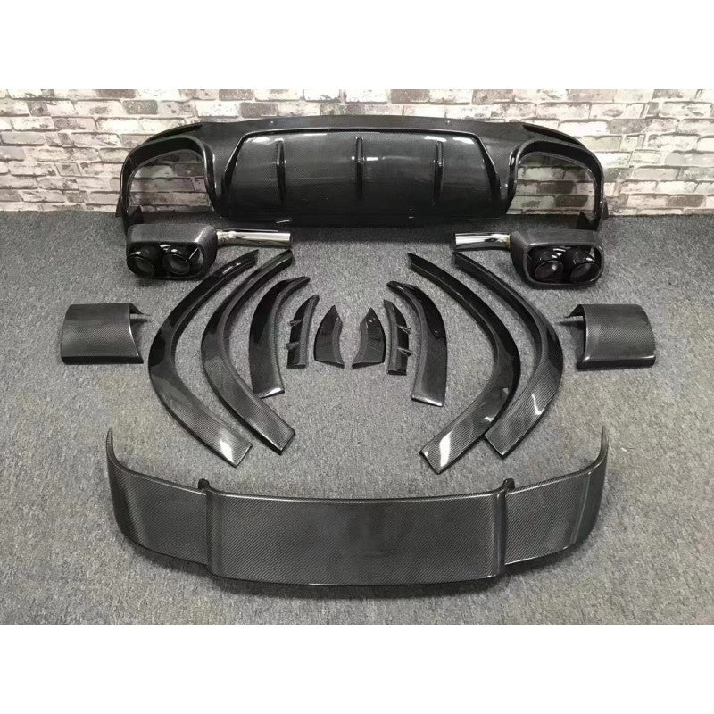 W167 GLE63 B-style carbon fiber full bodykit