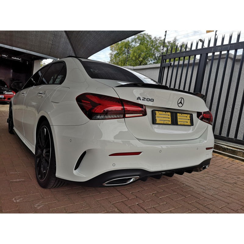 W177 18+ sedan boot spoiler