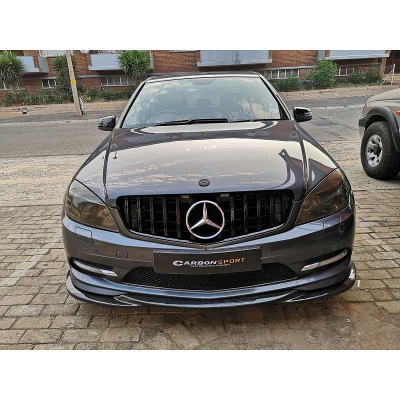 W204 08-11 AMG GH-Style carbon fiber front lip