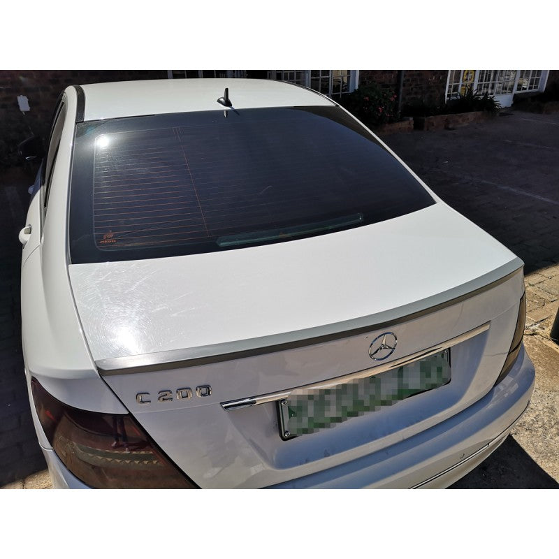 W204 4D C300 style boot spoiler (ABS)