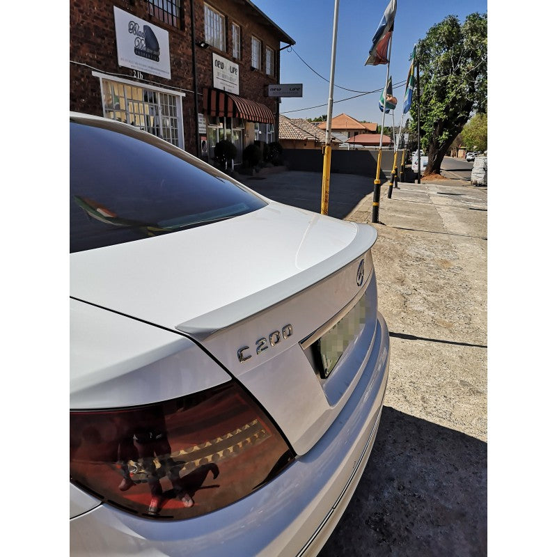 W204 4D AMG style boot spoiler (ABS)
