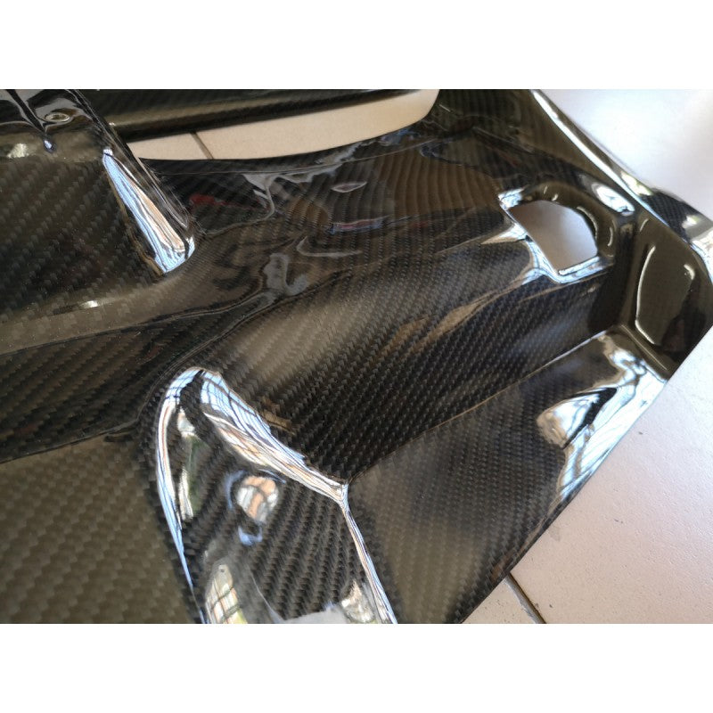W204 C63 carbon fiber intake covers