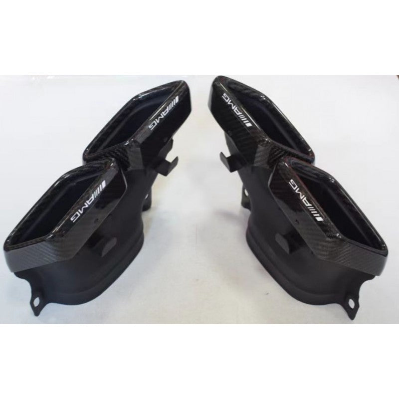 W204 W205 AMG style carbon fiber tailpipe