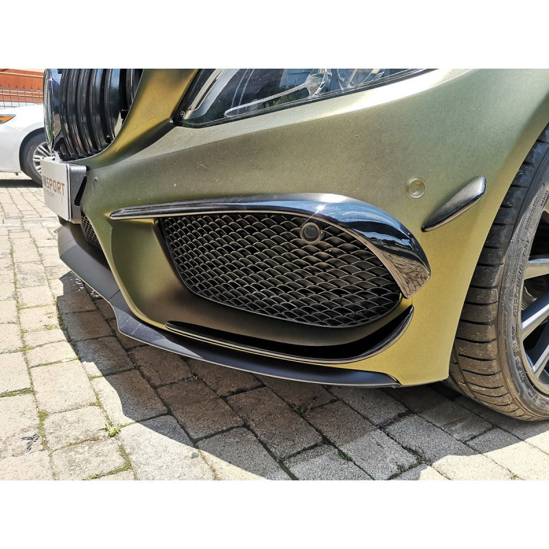 W205 15-18 AMG front bumper 6pcs canards