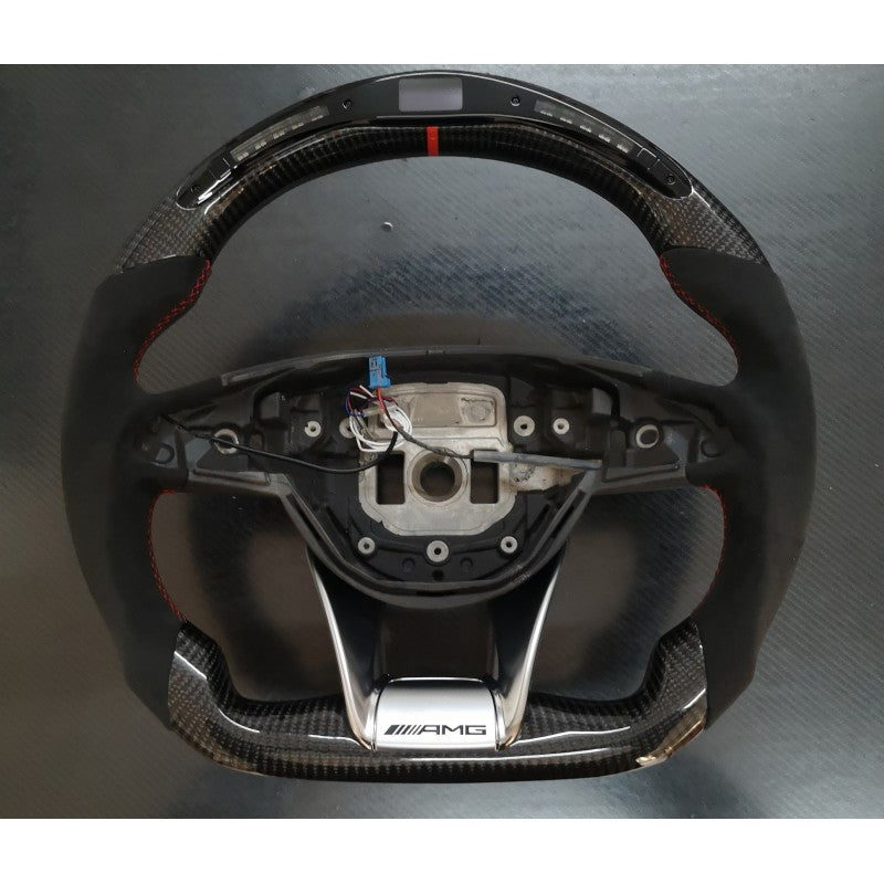 W205 15-18 AMG OHC LED carbon fiber steering wheel