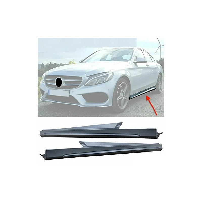 W205 AMG side skirts