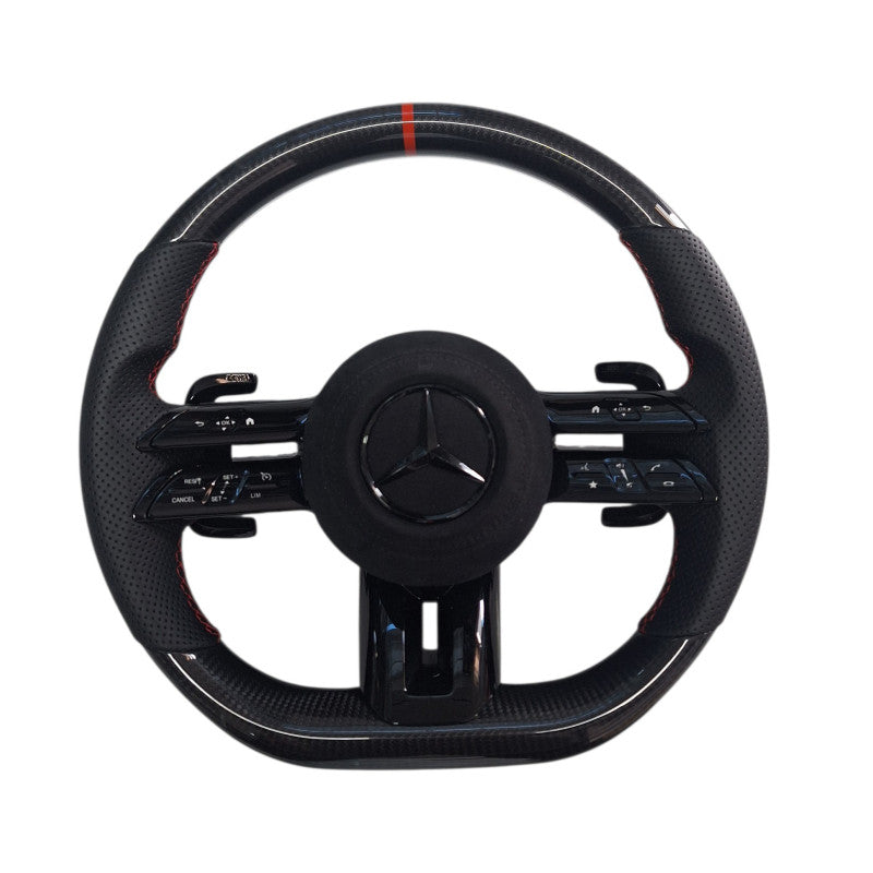 W206 AMG carbon fiber steering wheel w/airbag