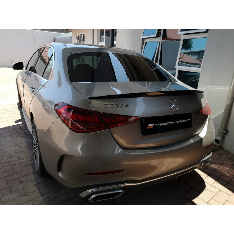 W206 AMG style boot spoiler