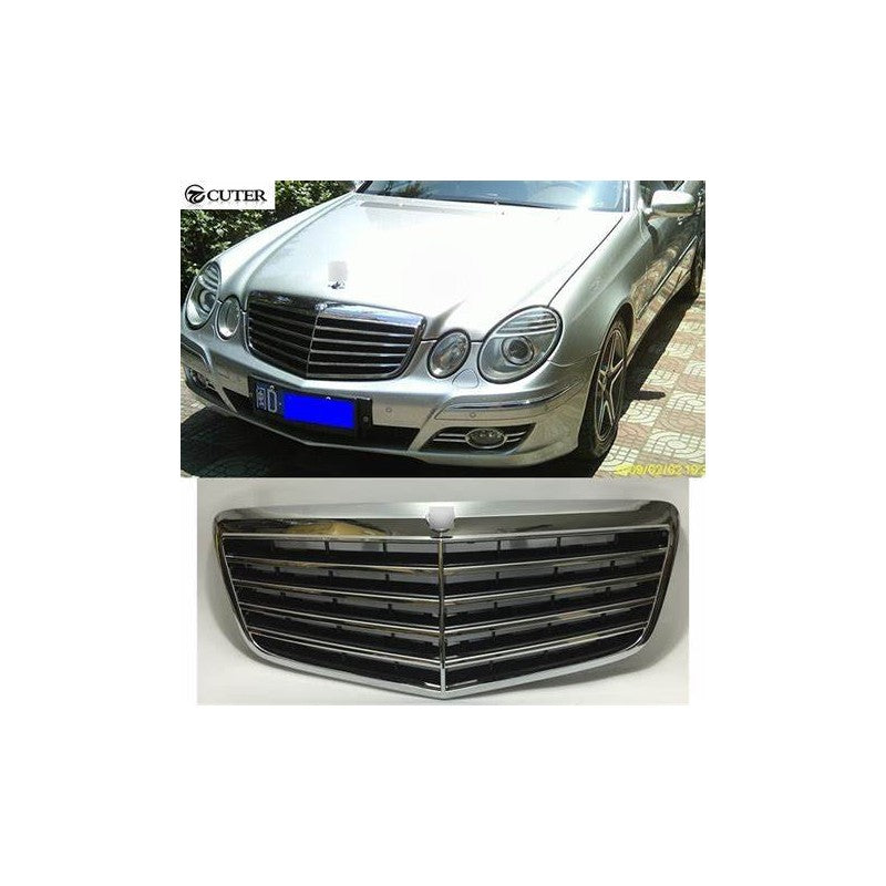 W211 07-09 facelift grille (Chrome)