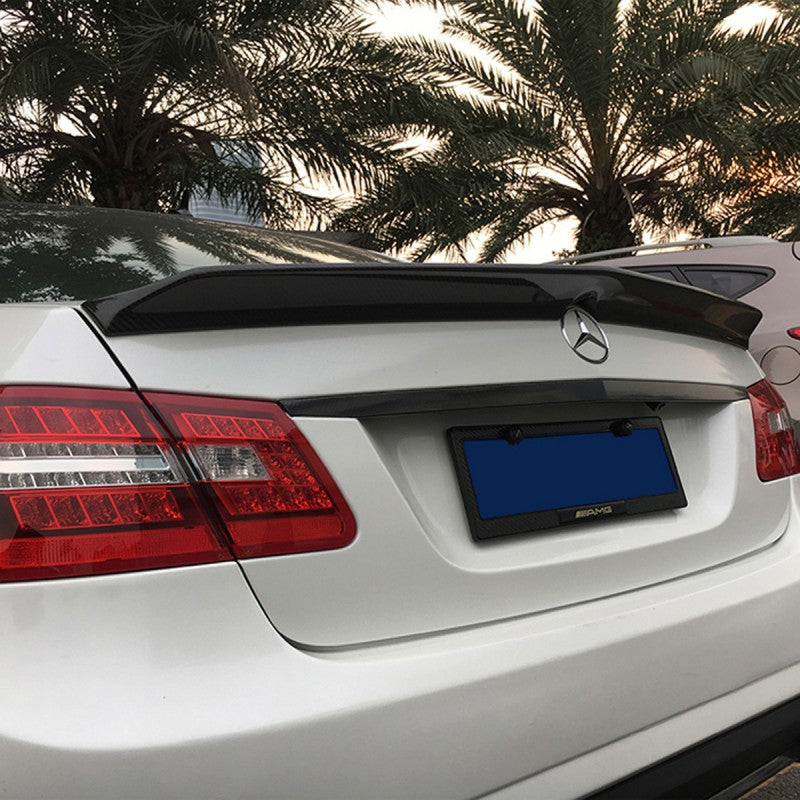 W212 VRS-style carbon fiber boot spoiler