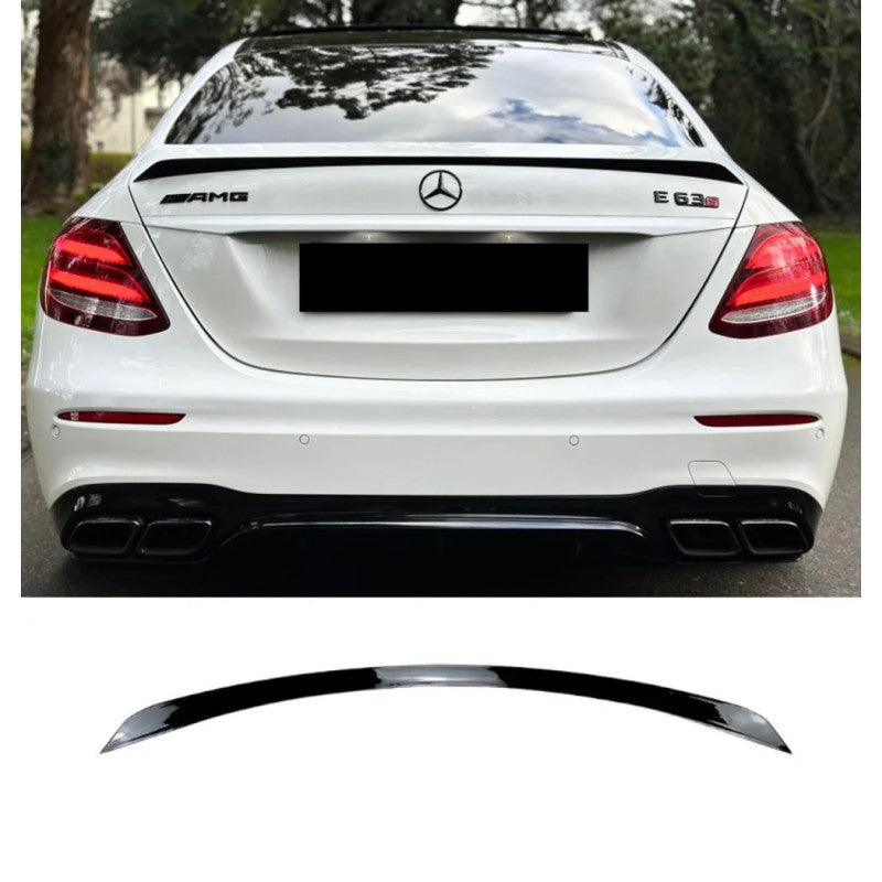 W213 E63 style boot spoiler