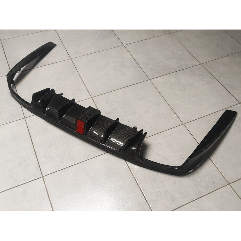 W213 E63 B-style carbon fiber diffuser
