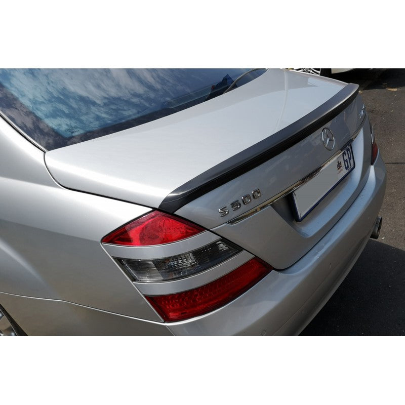 W221 S-Class 05-13 AMG style boot spoiler