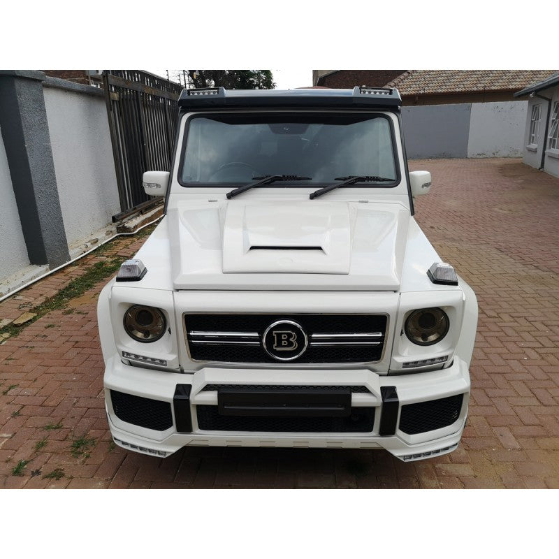 W463 90-17 B-style roof spoiler w/LED