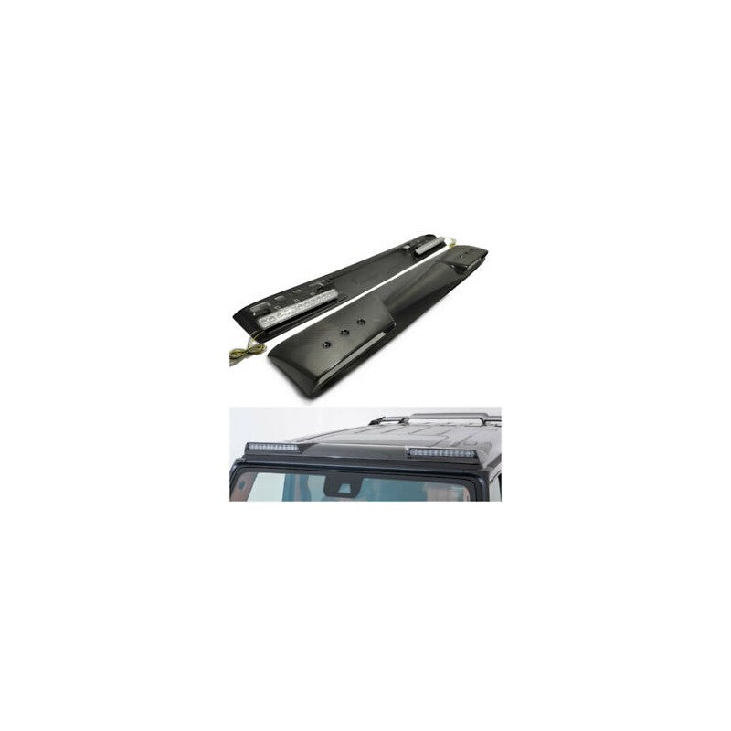 W464 carbon fiber roof light