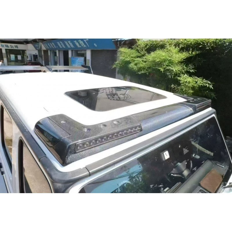 W465 dry carbon roof light