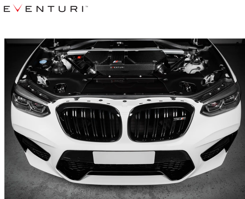 Eventuri BMW F97 X3M / F98 X4M Black Carbon Intake System