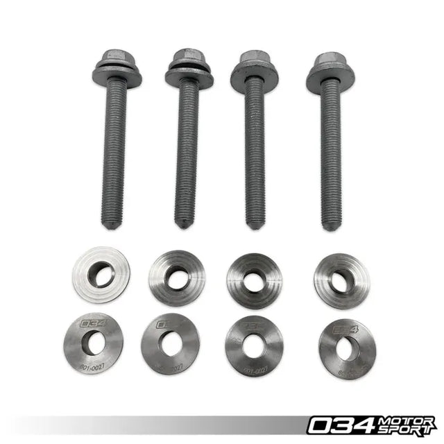 034 Motorsport MQB Front Subframe Locking Collar Upgrade Kit, VW Mk7 GTI / R