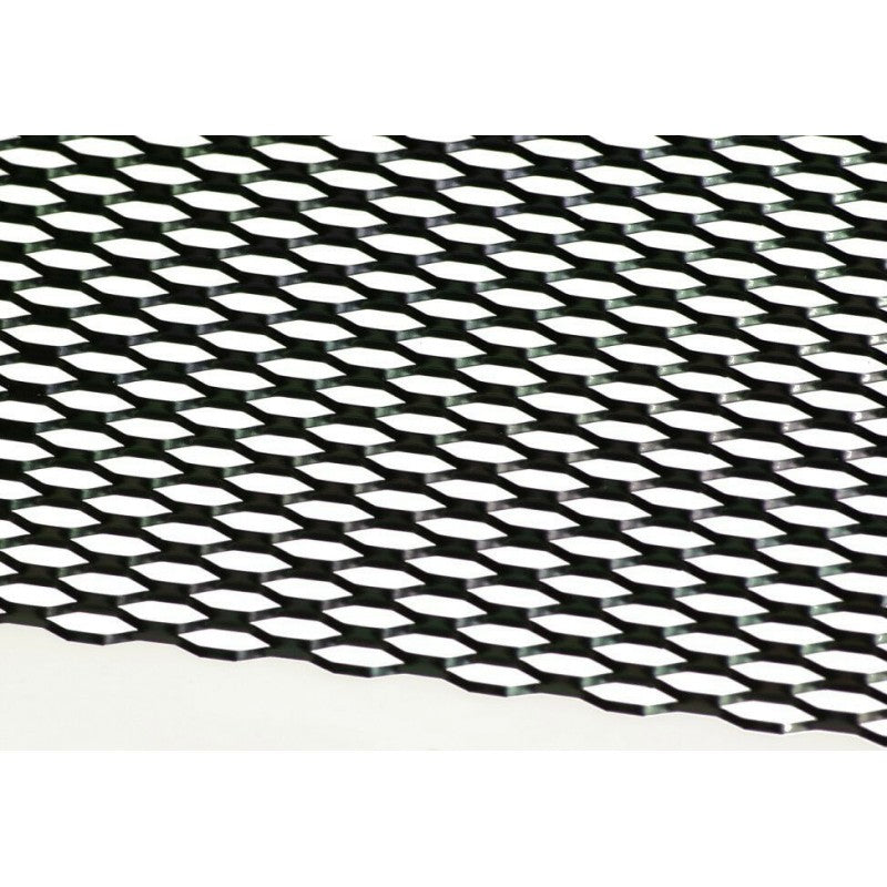 100 x 33cm Black Aluminium Mesh grille