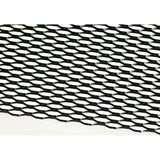 100 x 33cm Black Aluminium Mesh grille