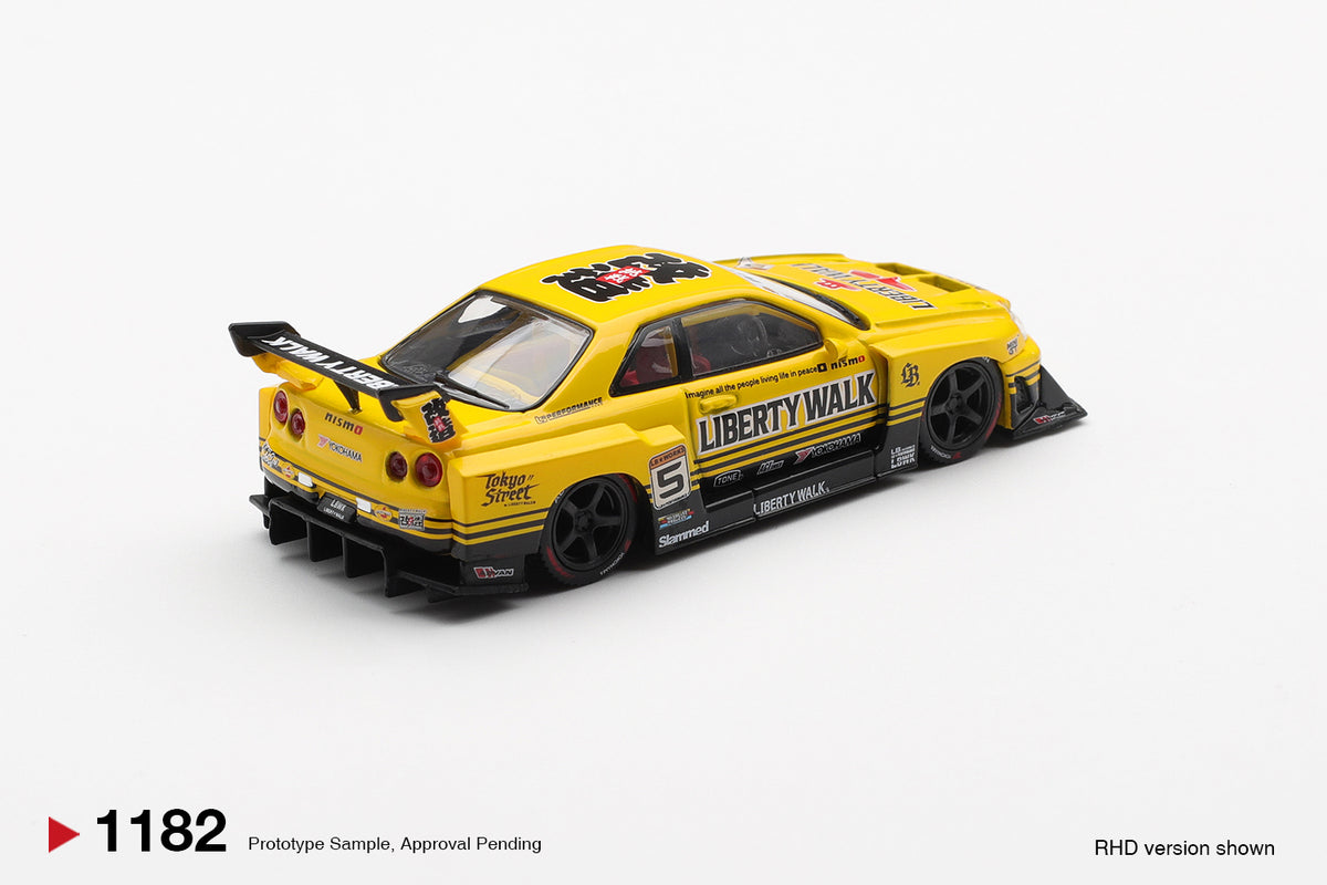 Mini GT – Nissan LB-ER34 Super Silhouette Skyline – product view 3