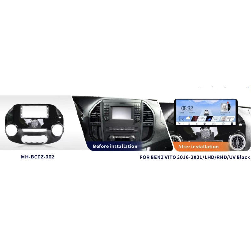 (W447) 12.3" Android Multimedia Carplay for W447 V-Class / Vito 16-21