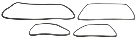 Heritage Mk1 Window Seal Kit, 3 Door, Chrome Trim – product view 2