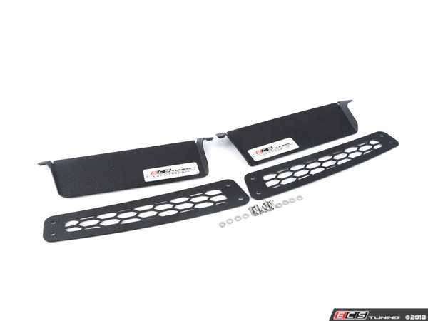 Performance Inlet Scoop Kit Left & Right Drivers & Passengers Side Black – ES#3546719 – supplier image