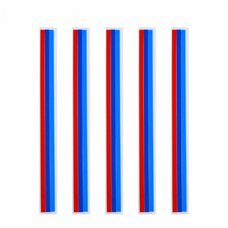 20 x 1.5cm M color stickers
