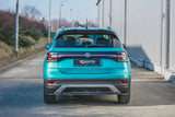 MAXTON CENTRAL REAR SPLITTER VW T CROSS 2018