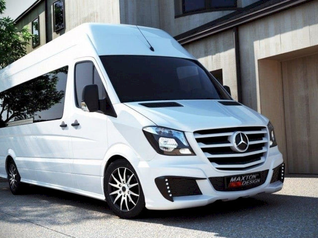 MAXTON DESIGN FRONT BUMPER + SEPARATE GRILL MERCEDES SPRINTER MK2 FACELIFT