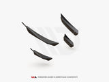 MAXTON DESIGN FRONT BUMPER WINGS (CANARDS) VW POLO GTI MK6