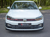 MAXTON DESIGN FRONT BUMPER WINGS (CANARDS) VW POLO GTI MK6