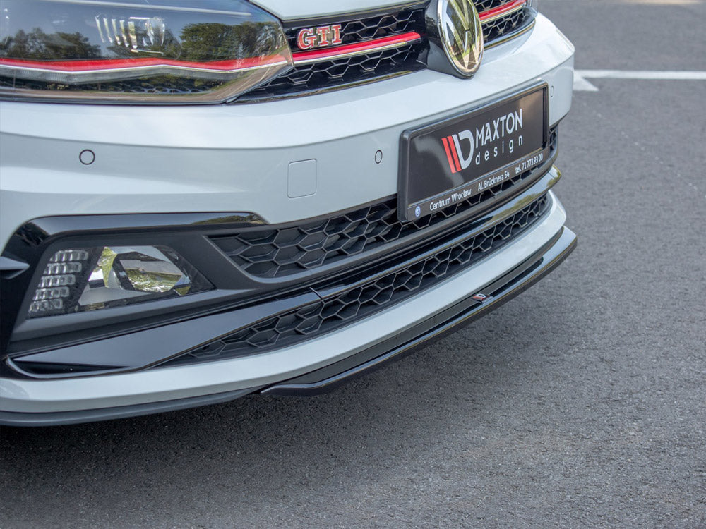 MAXTON DESIGN FRONT SPLITTER V.4 VOLKSWAGEN POLO GTI / R-LINE MK6