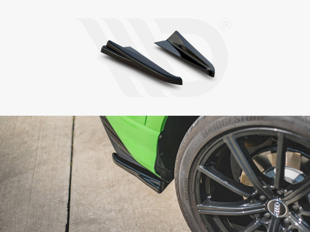 Maxton Design Rear Side Splitters Audi RSQ3 2019