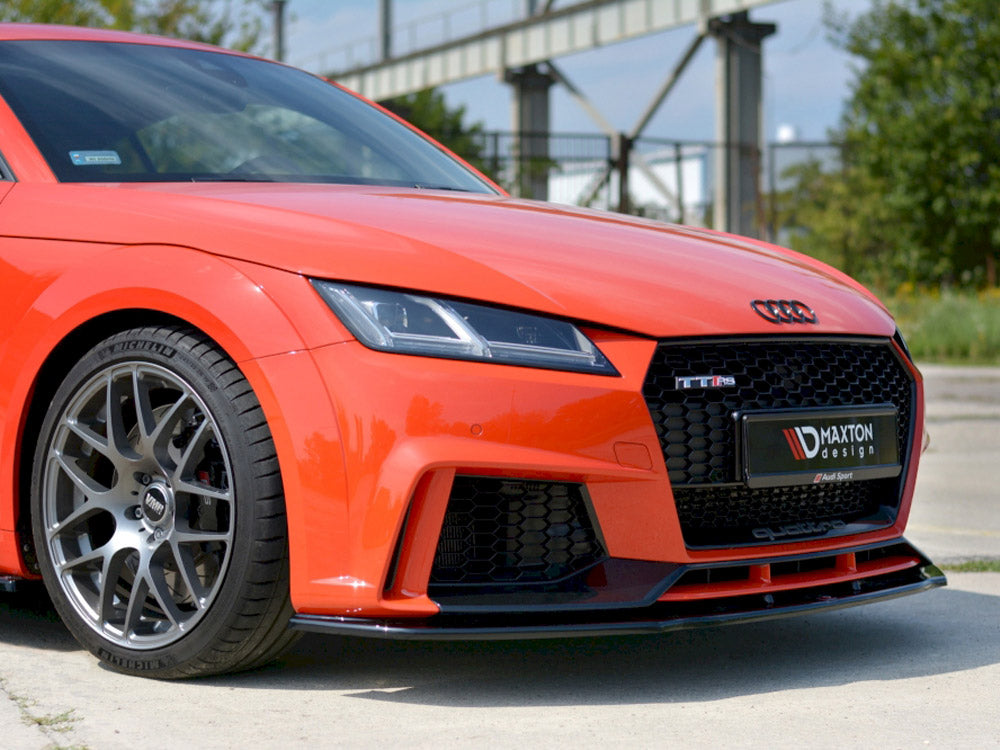 Maxton Design Front Splitter V1 Audi TT Mk3 (8S) RS (2016-2020)