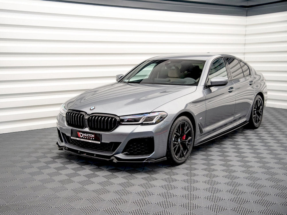 MAXTON DESIGN FRONT SPLITTER V.1 BMW 5 M-PACK G30/G31 FACELIFT