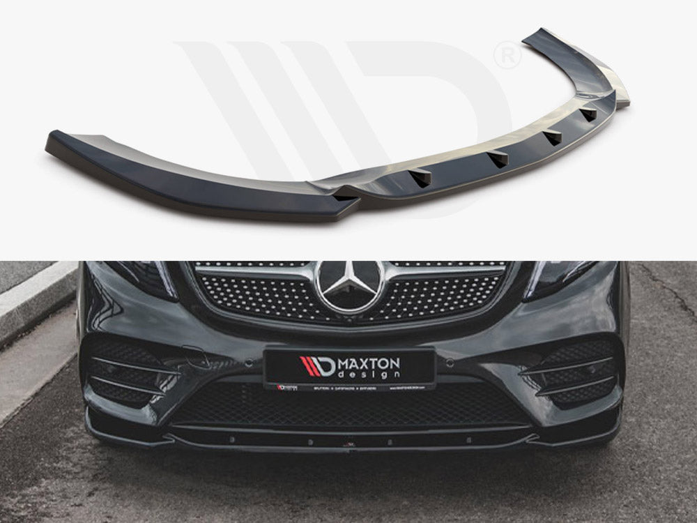 MAXTON DESIGN FRONT SPLITTER V1 MERCEDES-BENZ V-CLASS AMG-LINE W447 FACELIFT (2019-)