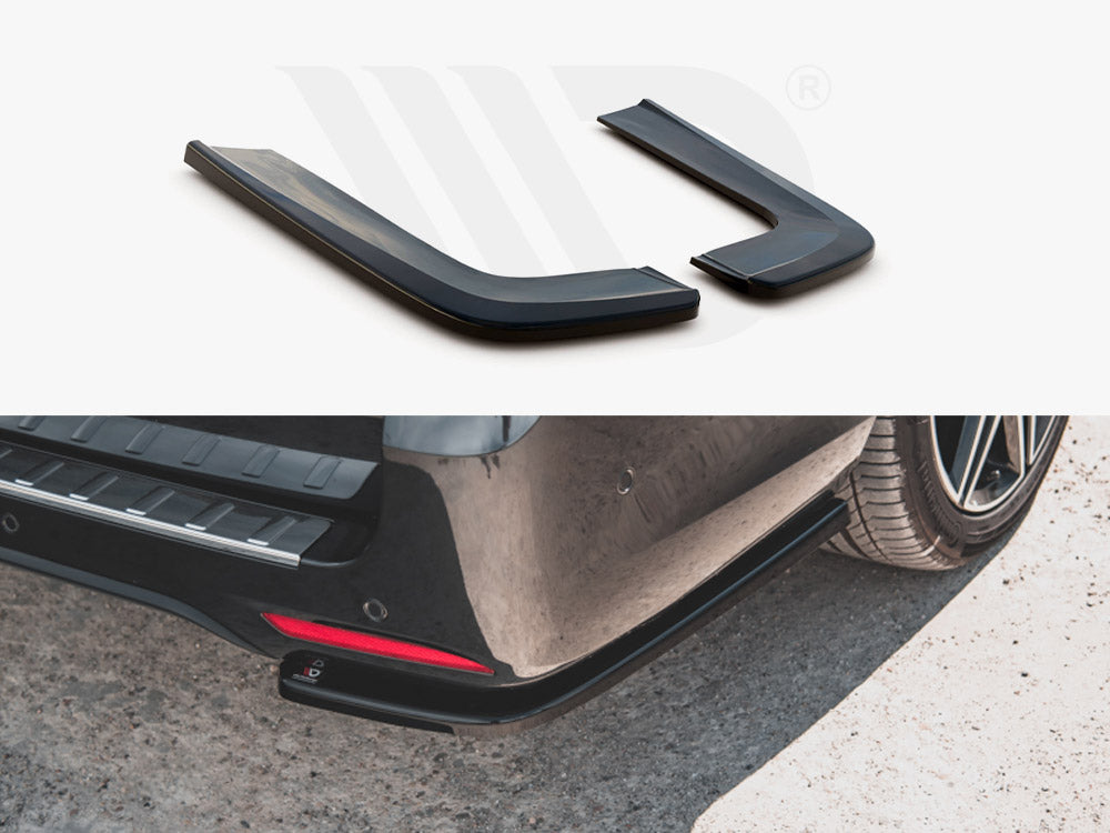 MAXTON DESIGN REAR SIDE SPLITTERS V.1 MERCEDES-BENZ V-CLASS AMG