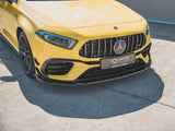 MAXTON DESIGN FRONT SPLITTER V.2 MERCEDES AMG A 45 S AERO PACK W177