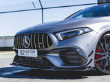 MAXTON DESIGN FRONT SPLITTER V.2 MERCEDES AMG A 45 S AERO PACK W177