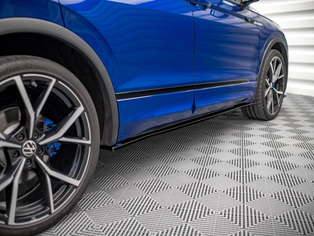 Maxton Design Side Skirt Diffusers VW Tiguan R Mk2 Facelift 2020