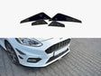 MAXTON DESIGN FRONT BUMPER WINGS CANARDS FORD FIESTA MK8 ST / ST-LINE