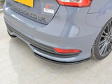 MAXTON DESIGN REAR SIDE SPLITTERS FORD FOCUS ST MK3 FL